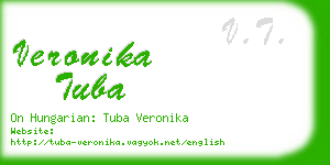 veronika tuba business card